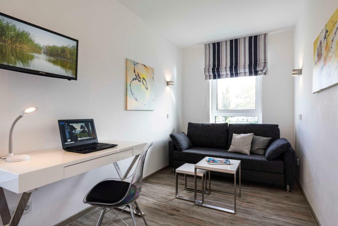 Appartement "Bernstein" Mit Penthouseflair - Oase Am Haff Garz (Usedom) Exterior foto