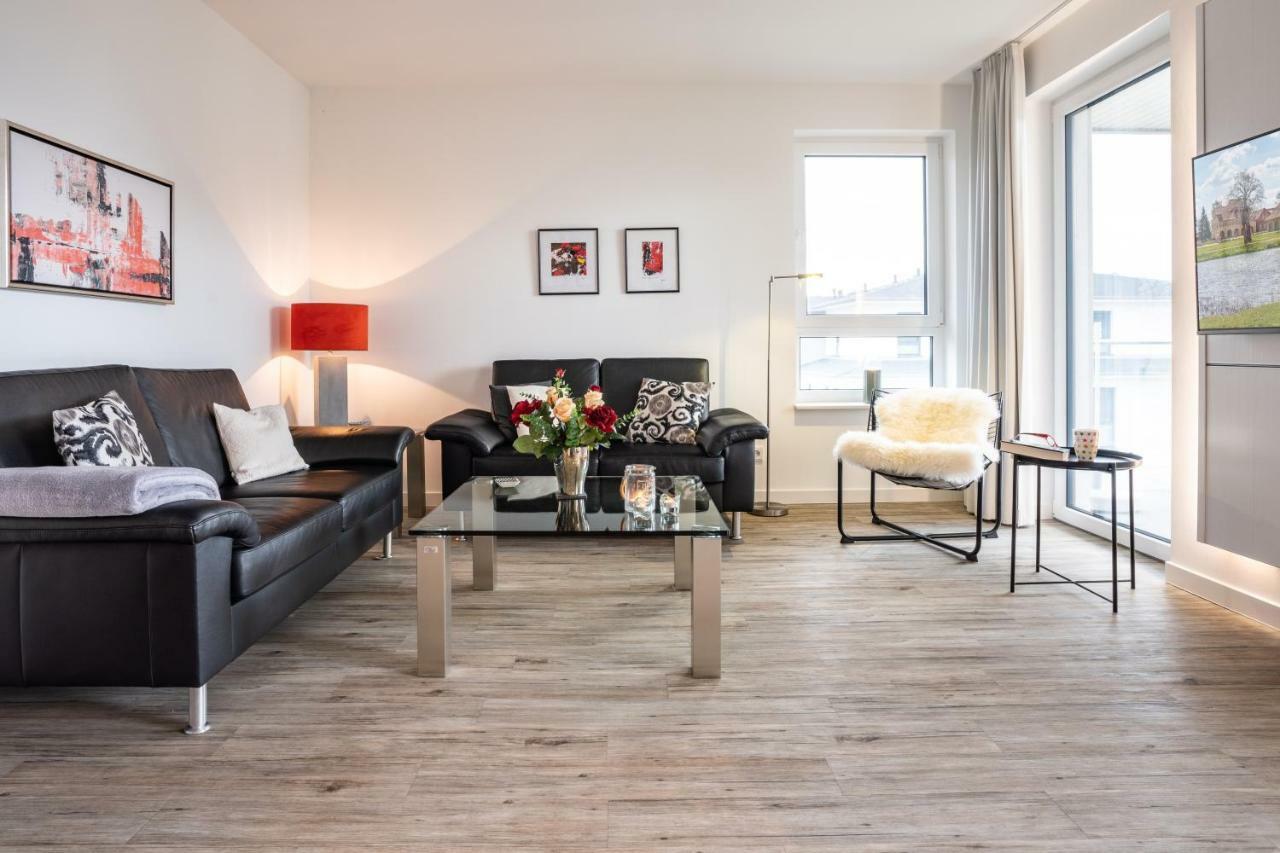 Appartement "Bernstein" Mit Penthouseflair - Oase Am Haff Garz (Usedom) Exterior foto